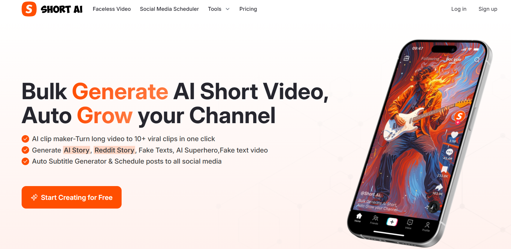 Short.AI Review 2025  AI-Powered Short Video Generator for YouTube, TikTok & Reels